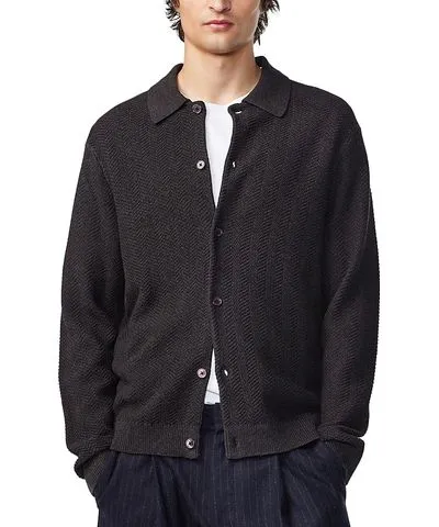 Nn07 Nolan Textured Cardigan Sweater