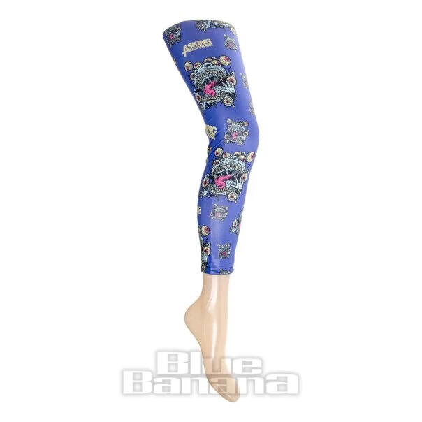 Official Asking Alexandria Eyeballs Leggings (Purple)