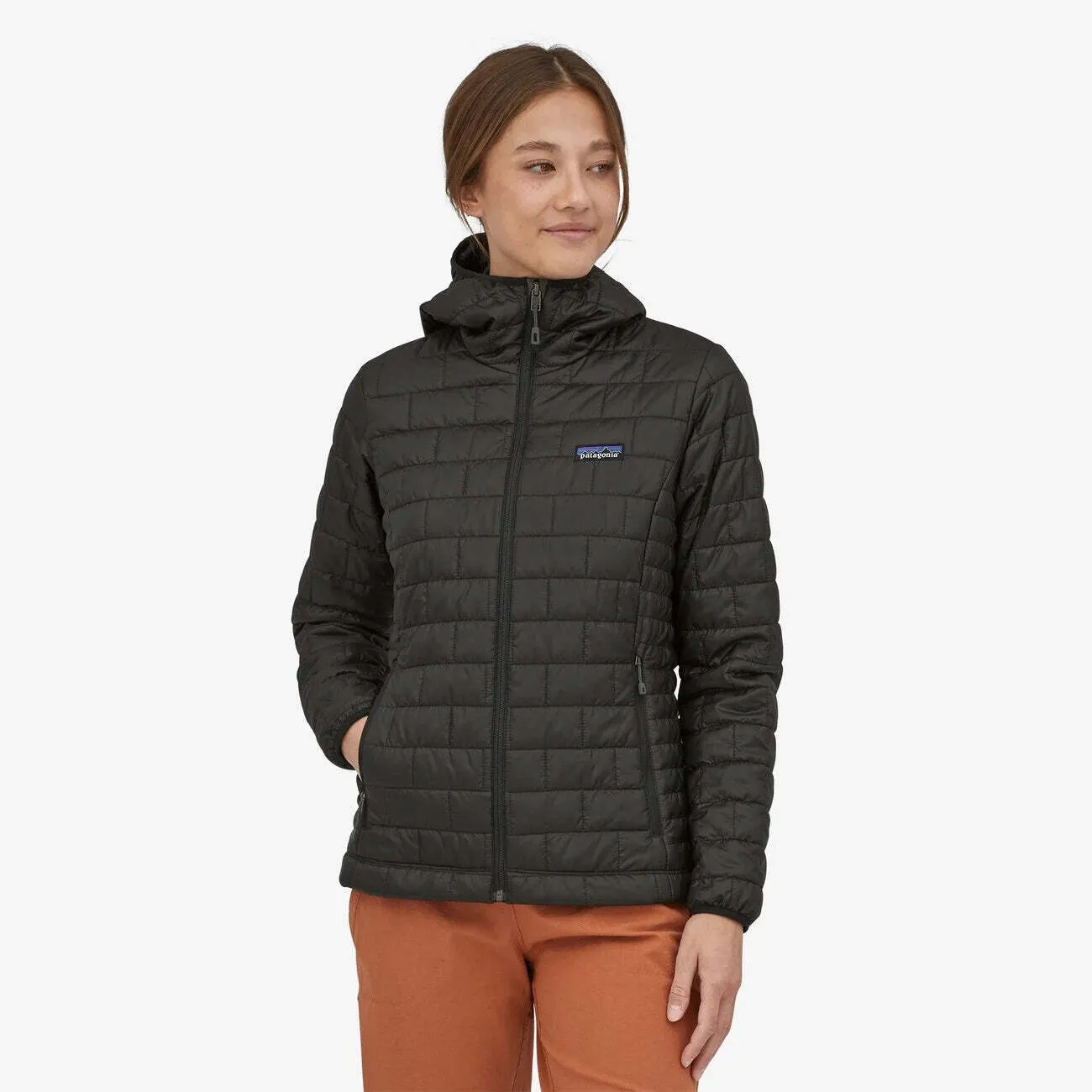 Patagonia Women's Nano Puff Hoody, Black / XS