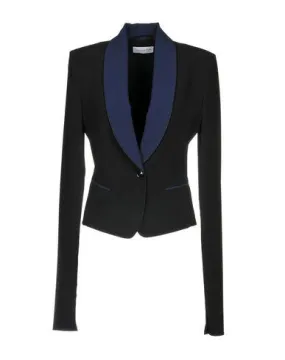 Patrizia Pepe Women Blazer Black 8 UK