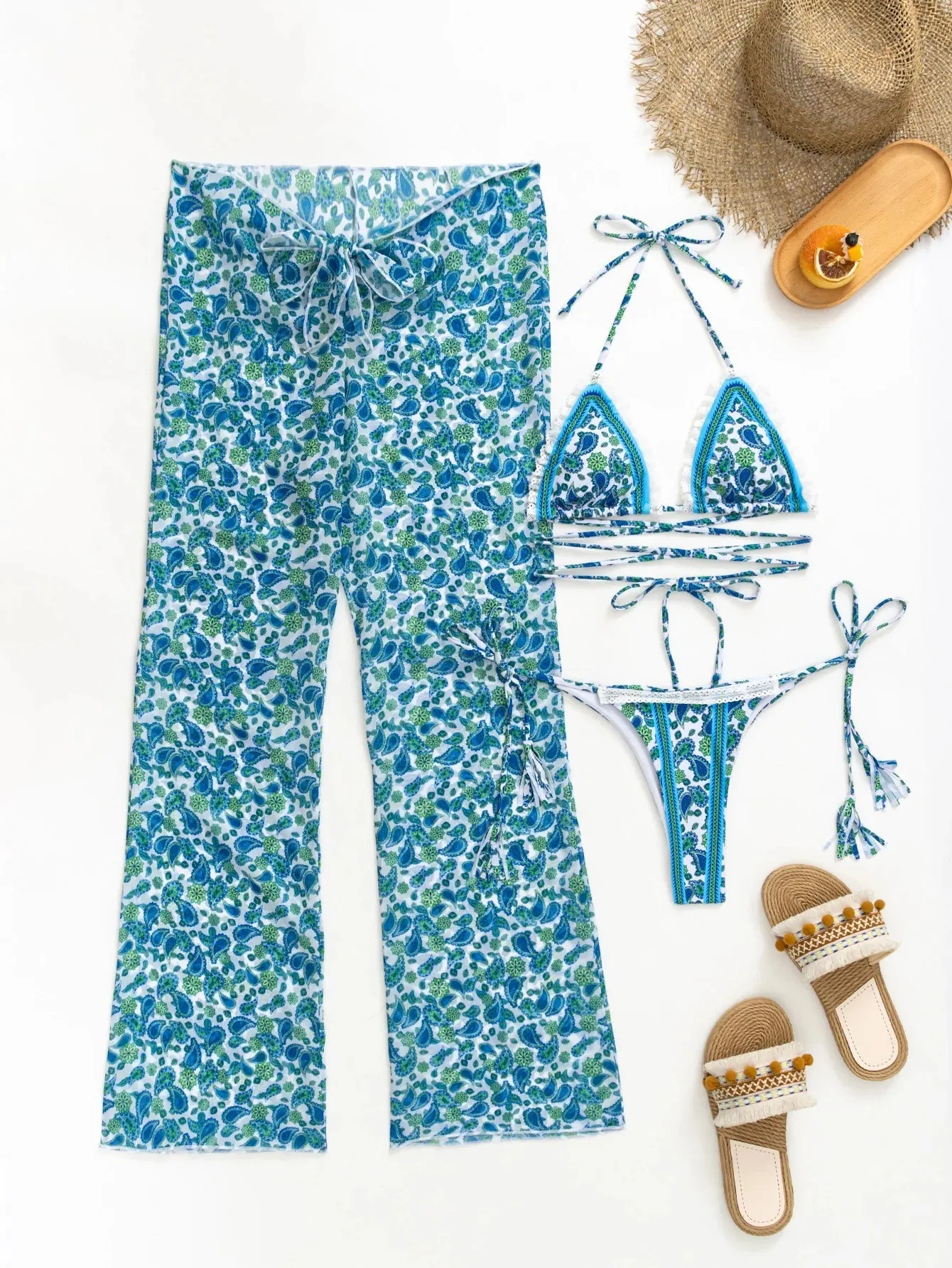 Prive’ Bikini & Pant Set