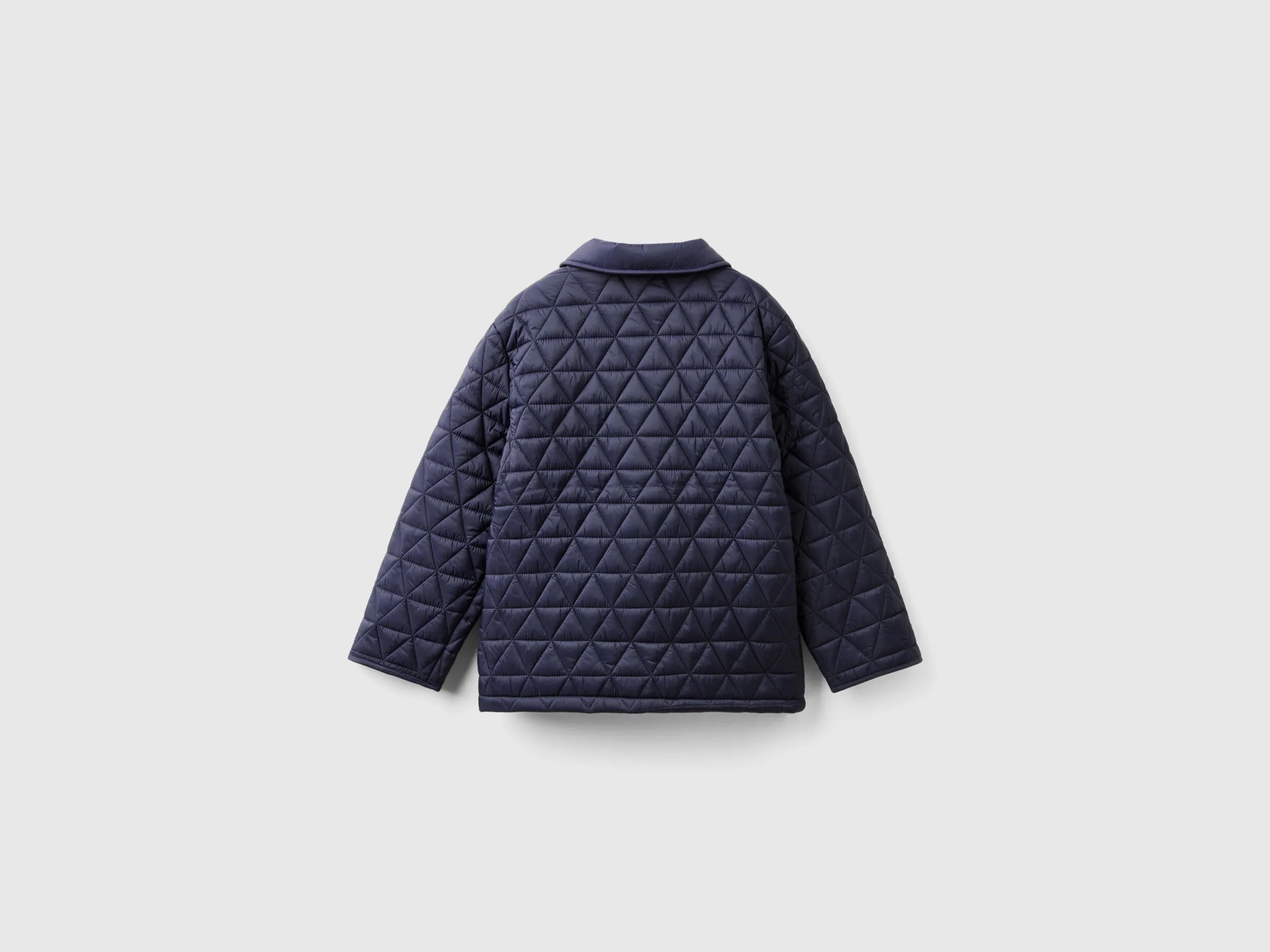 Quilted "Rain Defender" jacket - Dark Blue | Benetton