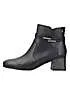 Rieker Black Ankle Boots