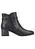 Rieker Black Ankle Boots