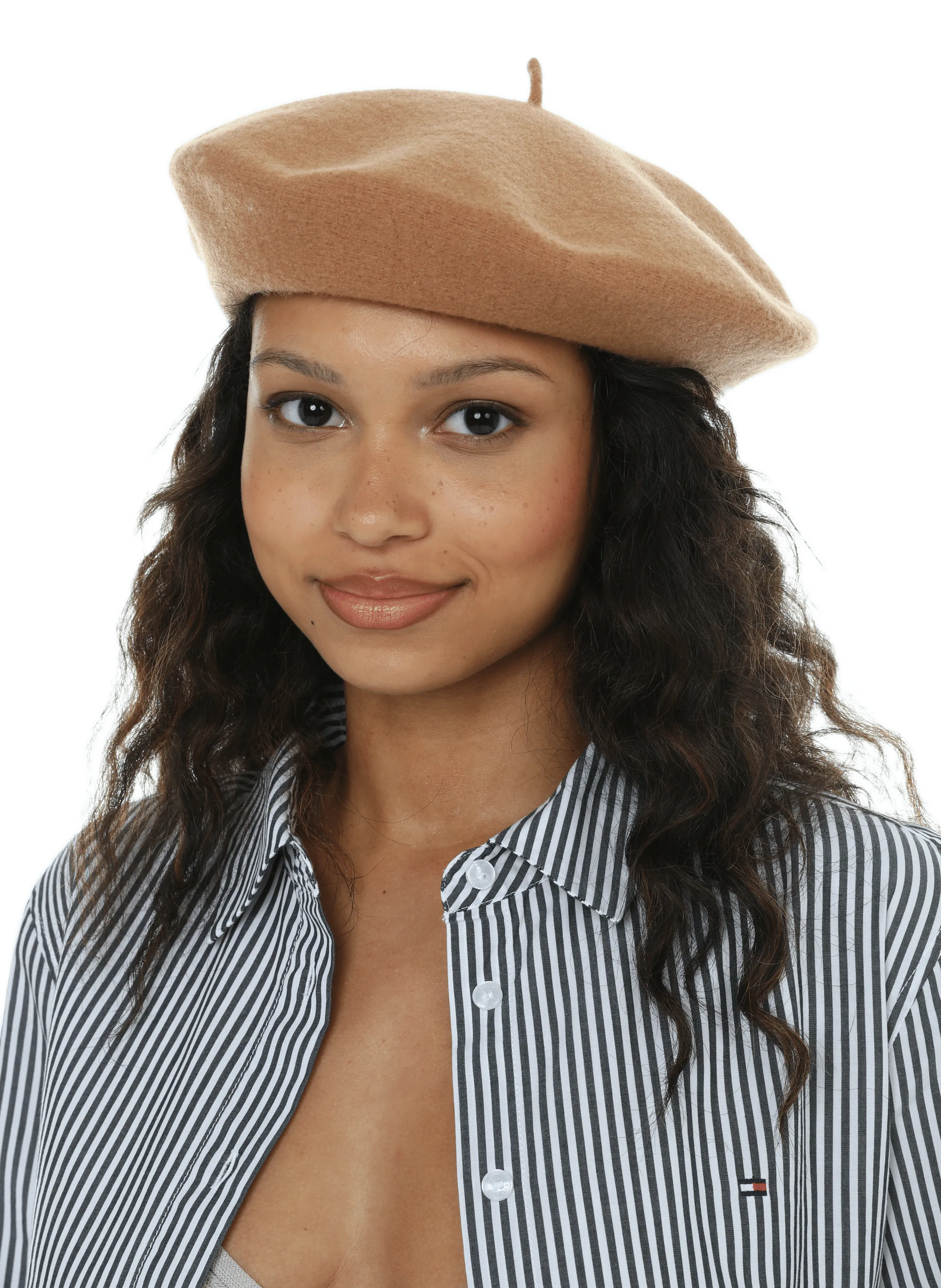 Saison 1865  Wool beret - Beige