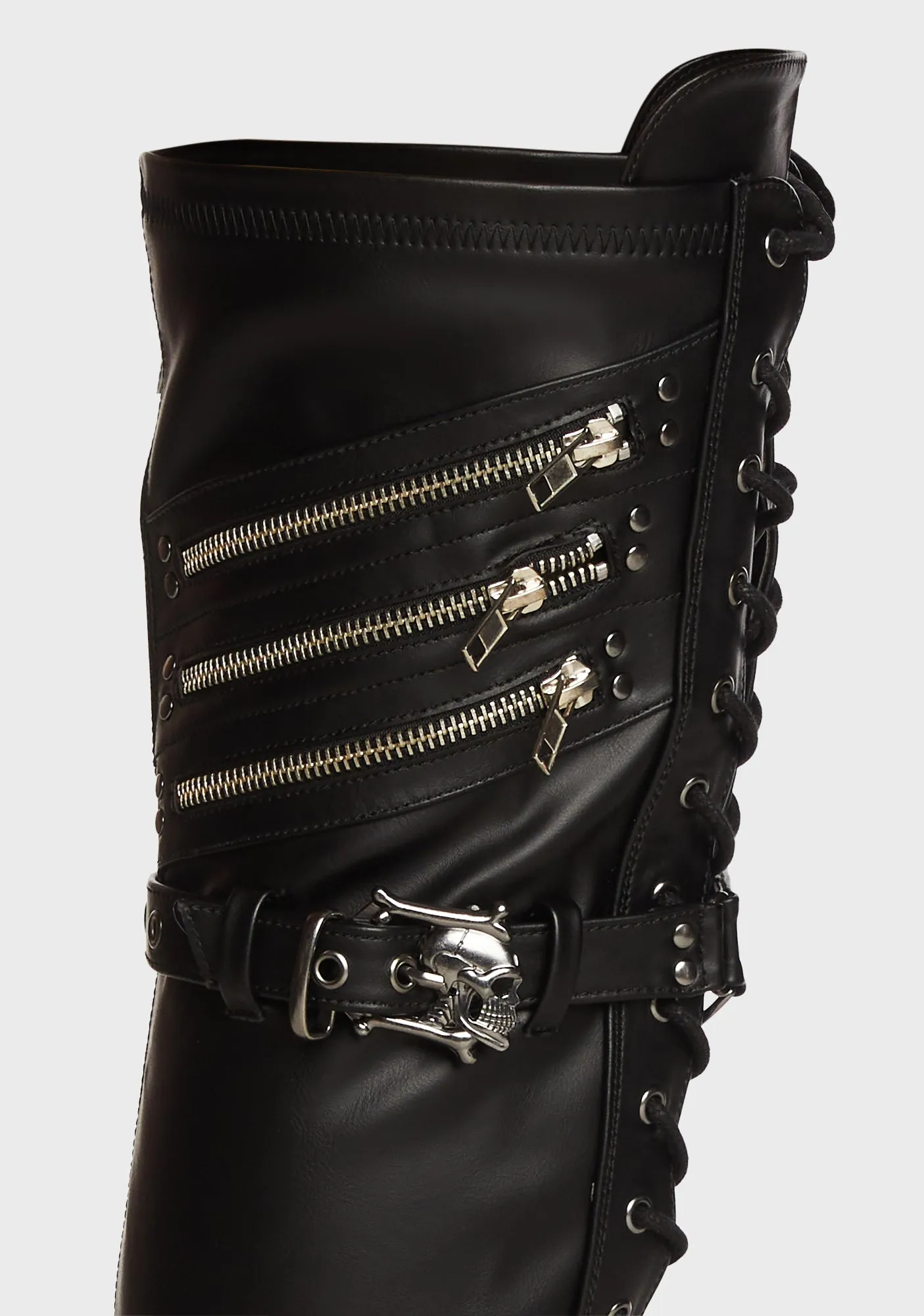 Shaker-420 Thigh-High Boots-