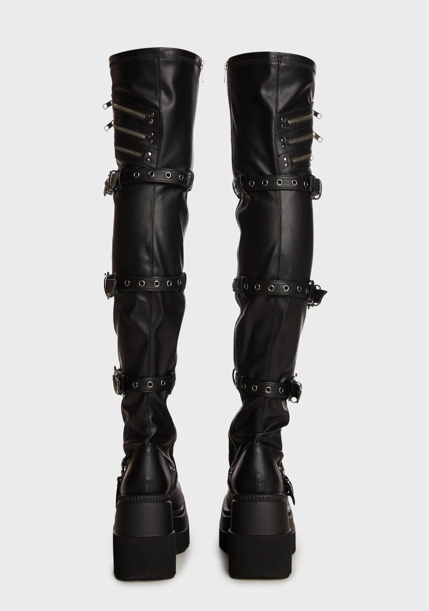 Shaker-420 Thigh-High Boots-