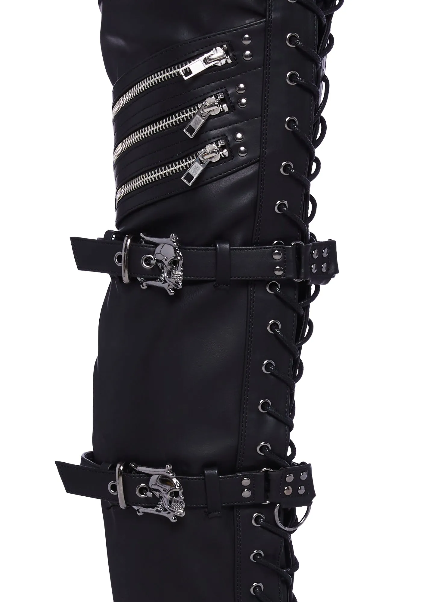 Shaker-420 Thigh-High Boots-