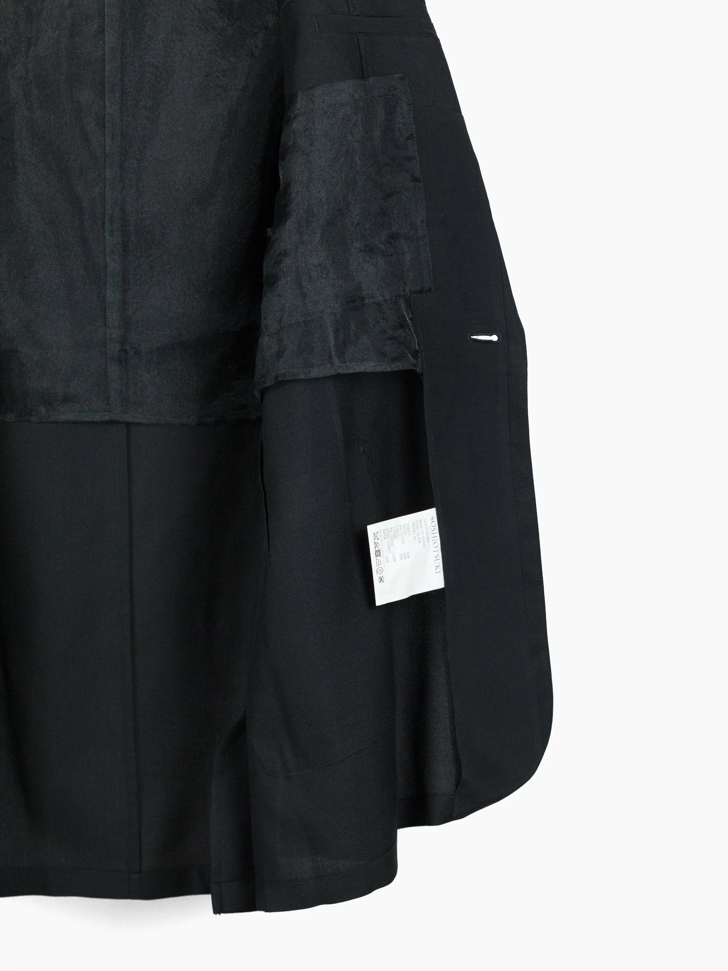 Soshiotsuki SS24 Inside Lapel Jacket