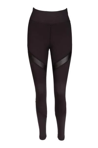 Stealth High Waisted Black Yoga Leggings