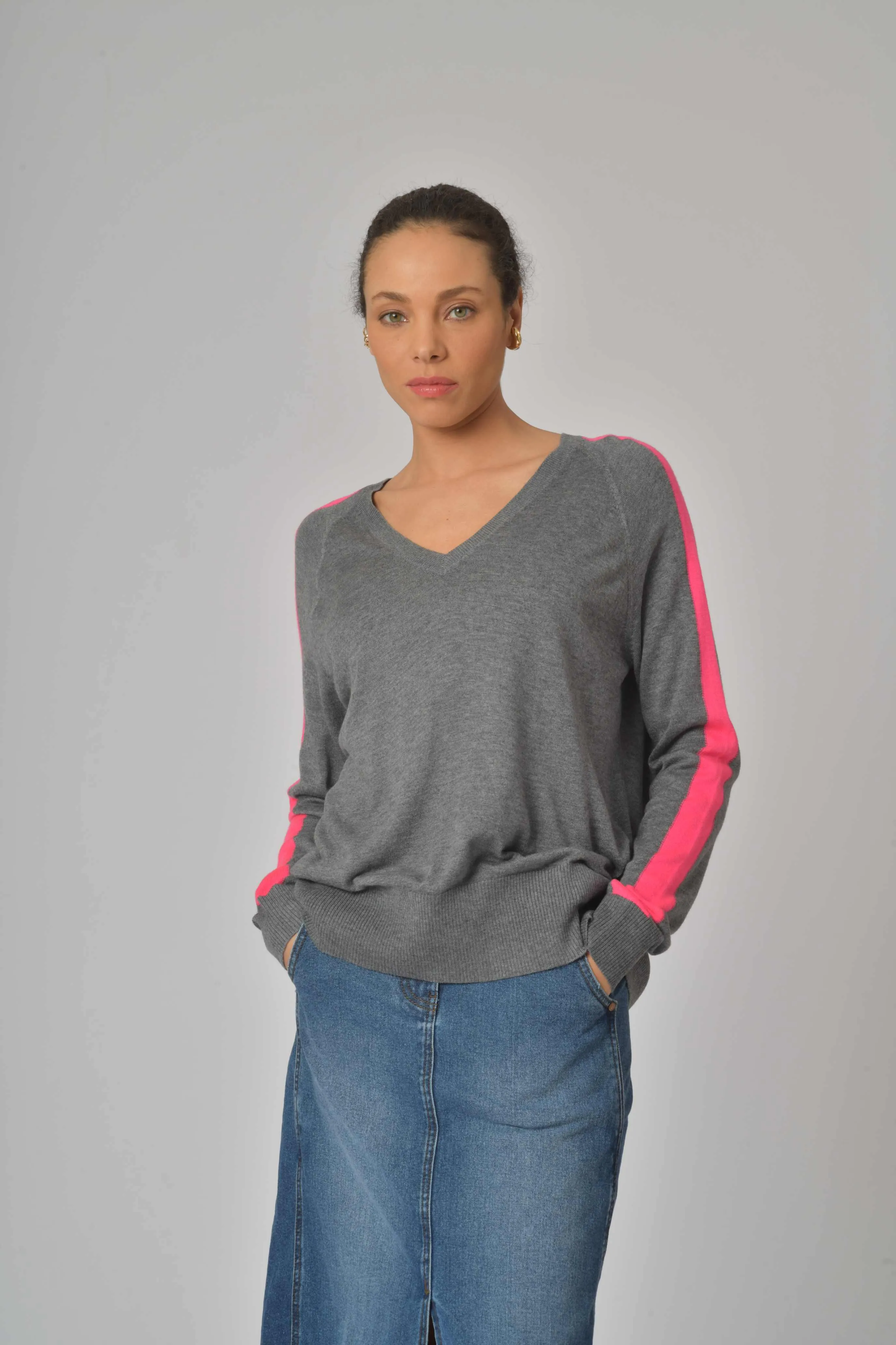 Sweater Naomi Gris