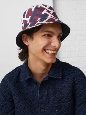 Th Monogram Reversible Bucket Hat | Hats, Gloves & Scarves | Tommy Hilfiger