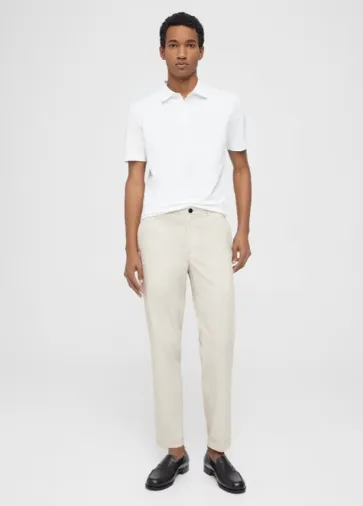 Theory Curtis Linen Pant in Sand