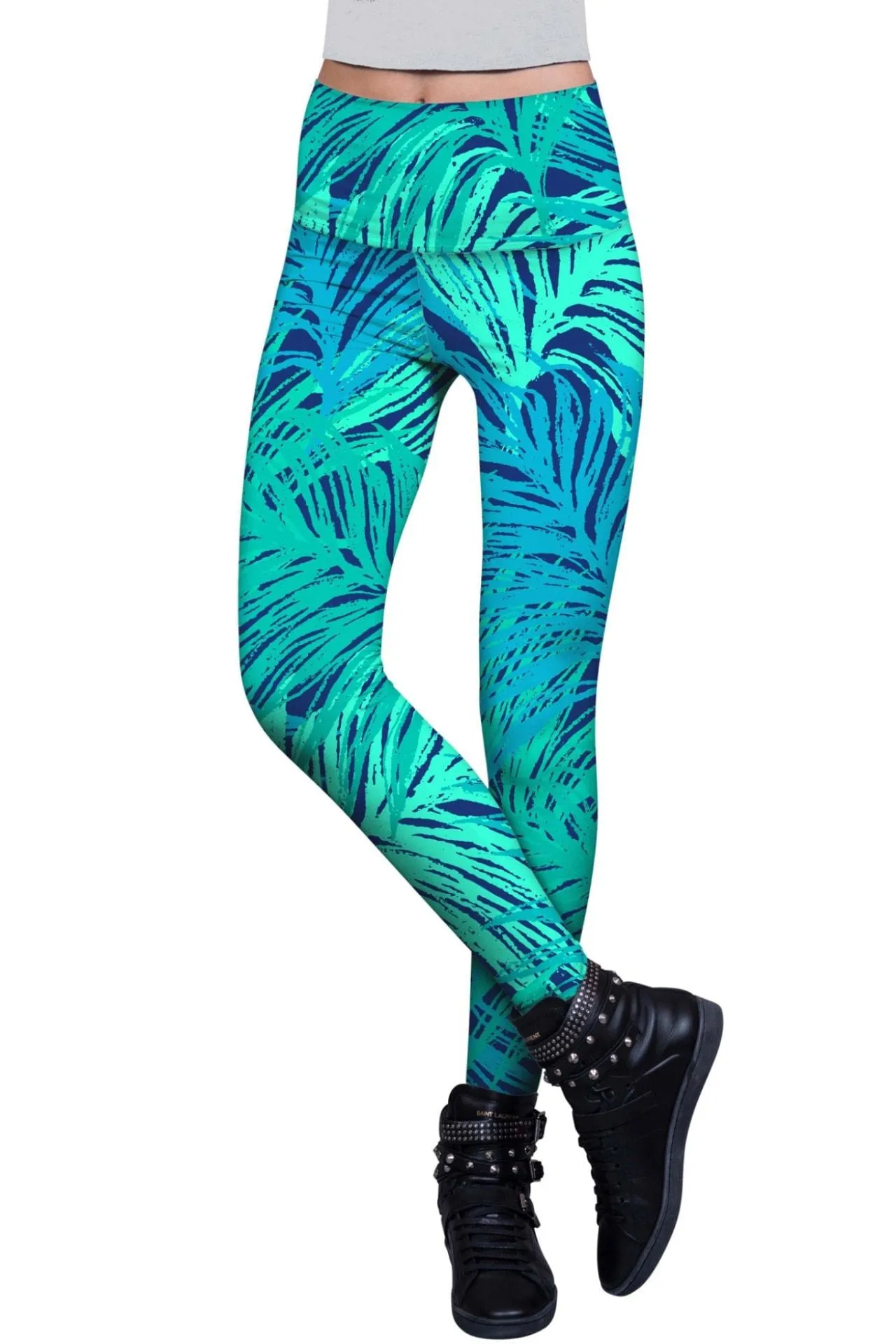 Tropical Dream Lucy Printed Performance Leggings - Women