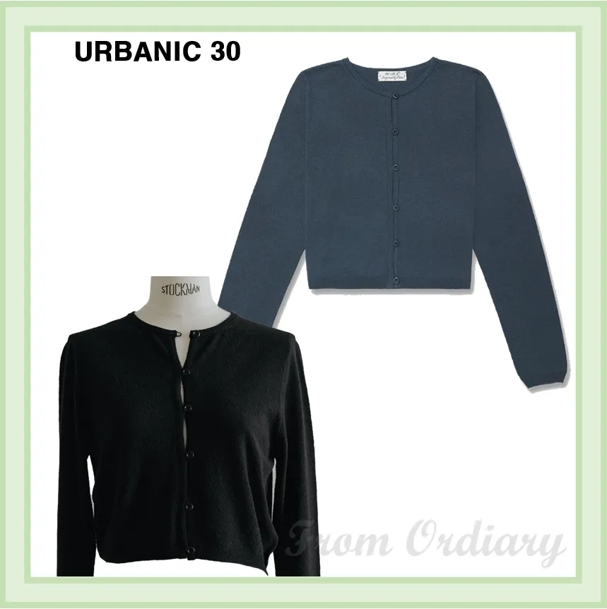 Urbanic 30  |Street Style Logo Cardigans