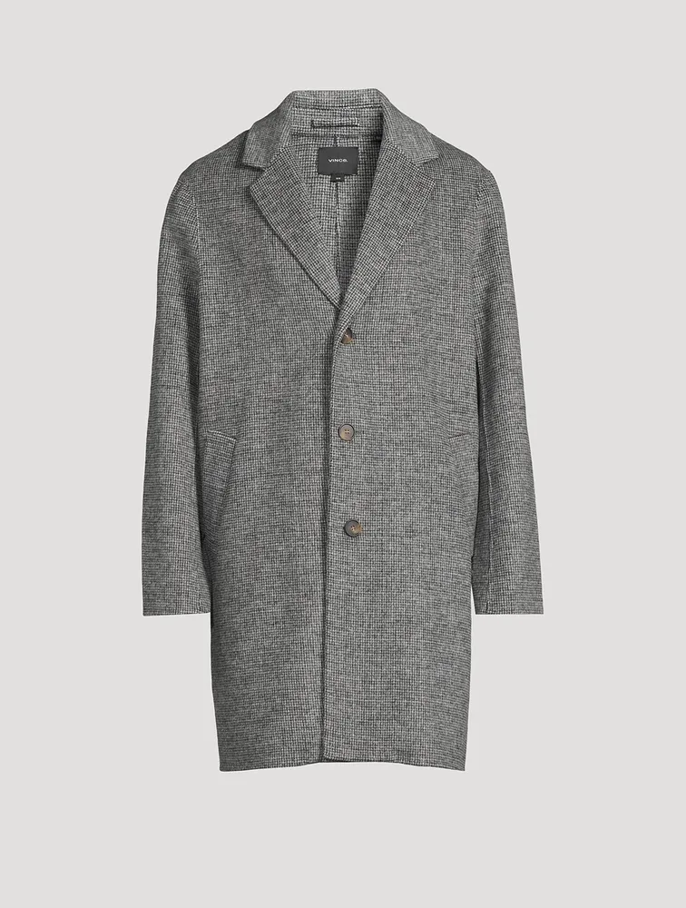 VINCE Splittable Wool-Blend Coat