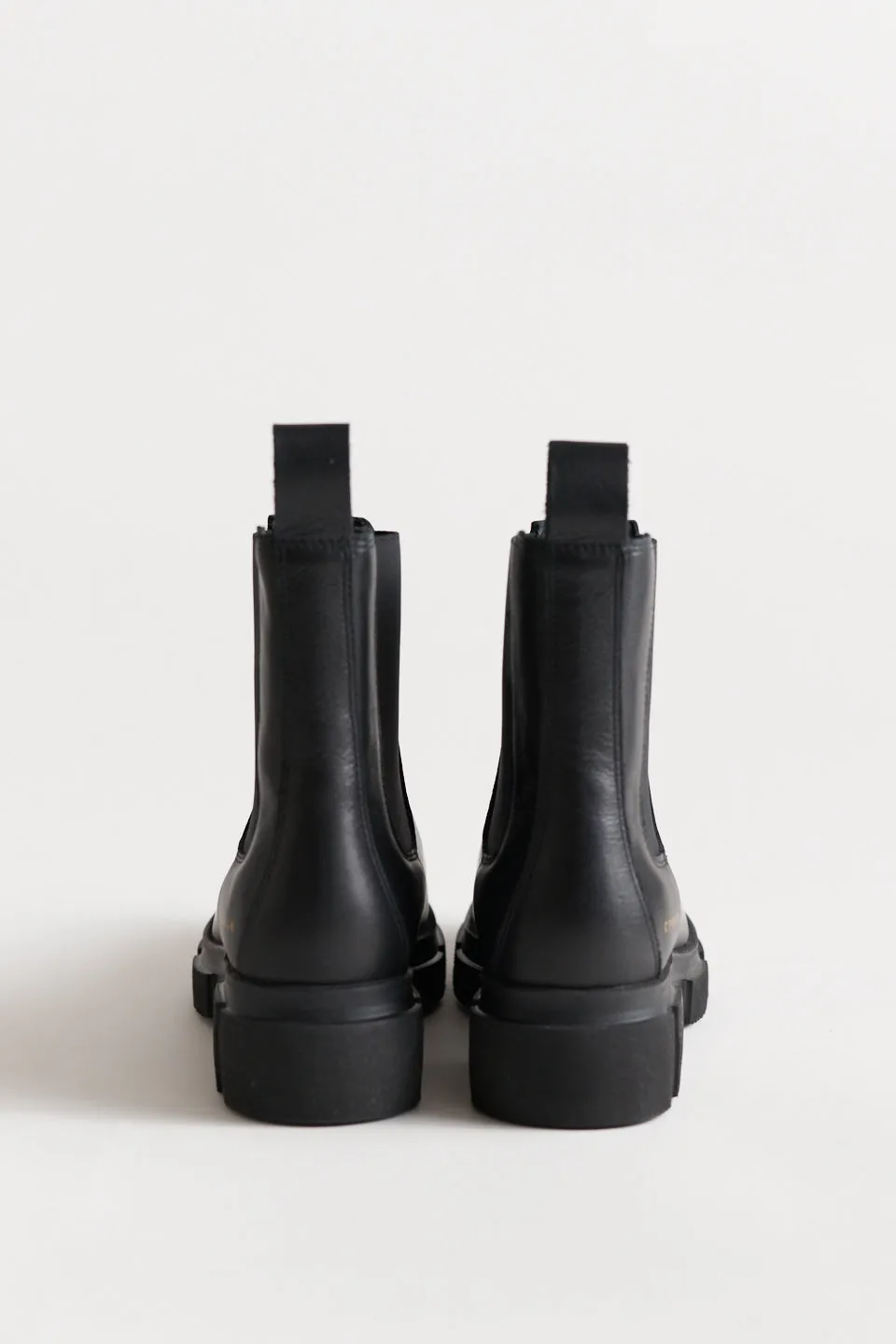 Vitello Black Low Chelsea Boots