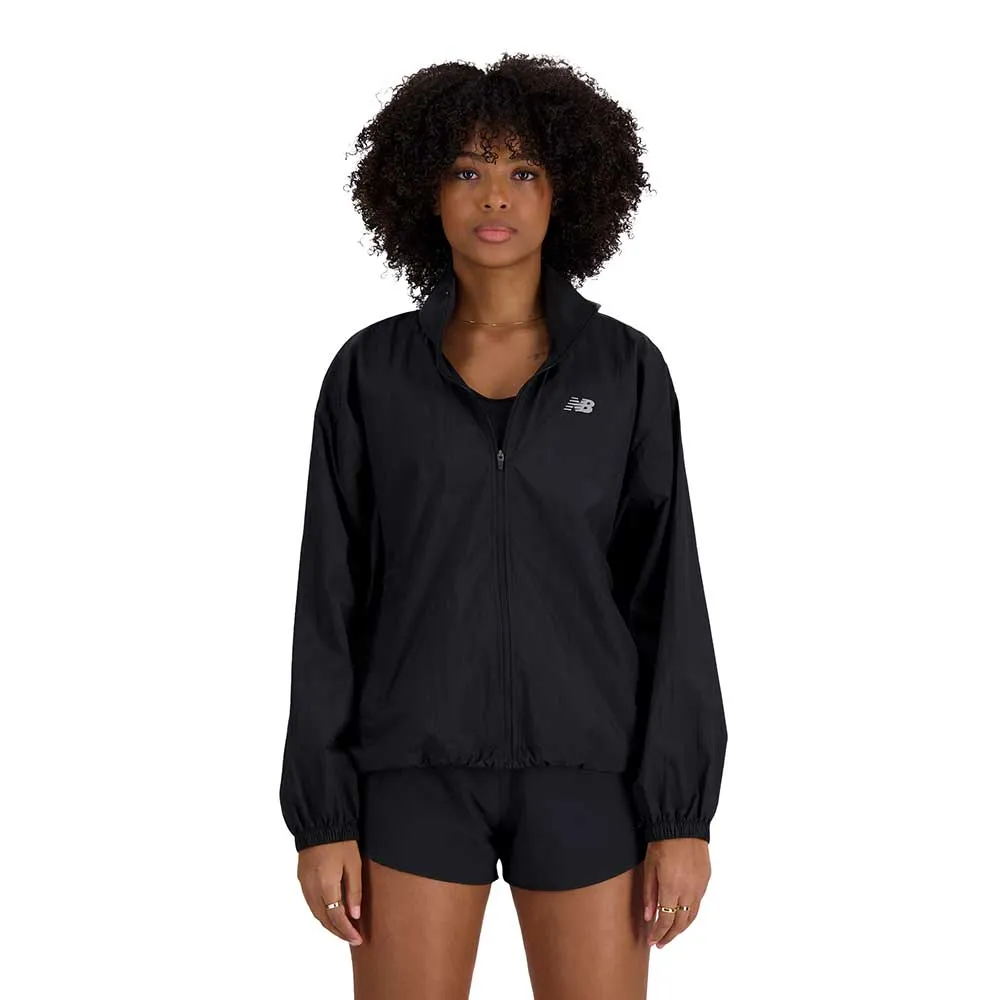 Women's Athletics Packable Jacket - Black