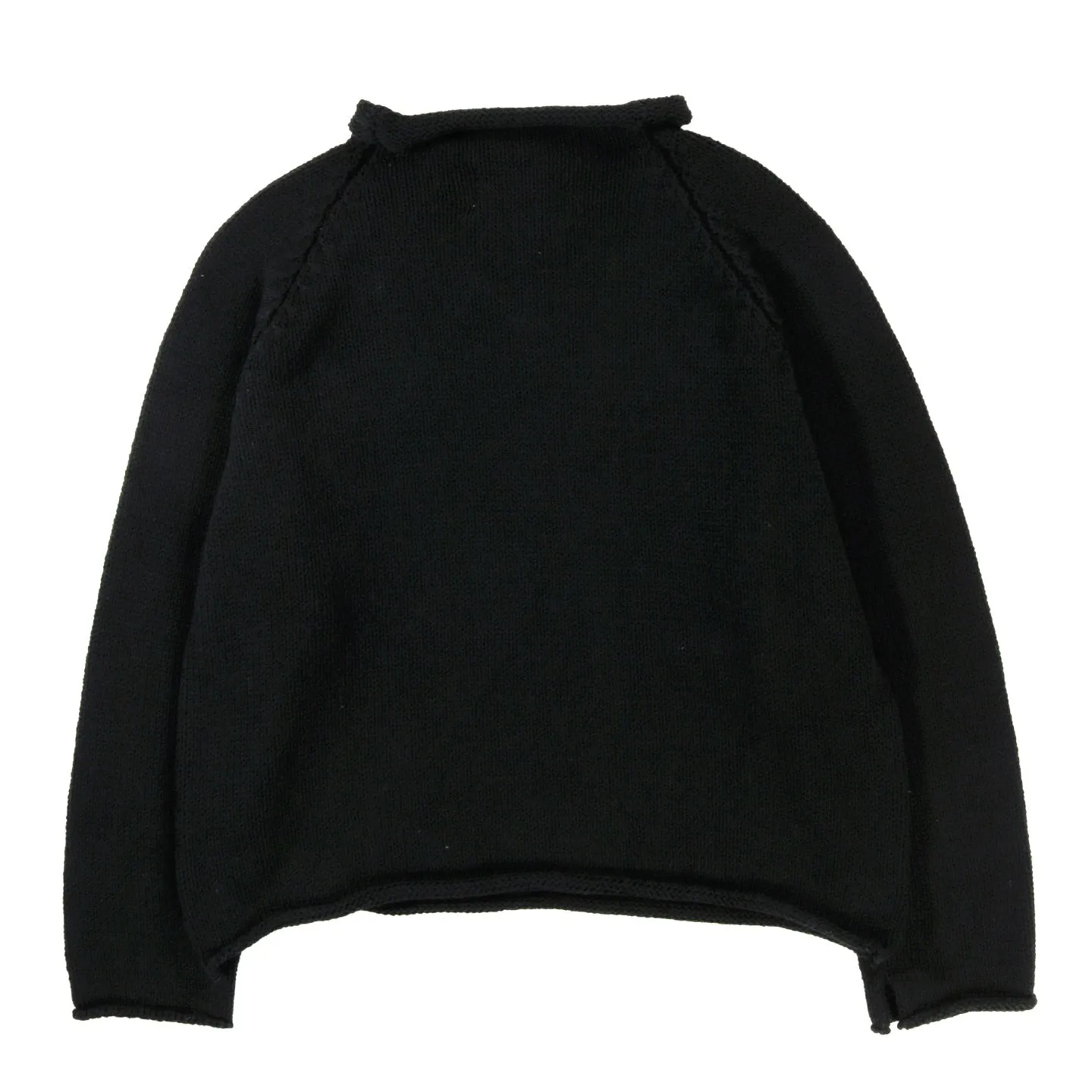 XENIA TELUNTS FISHERMAN SWEATER INDIGO-DYED BLACK